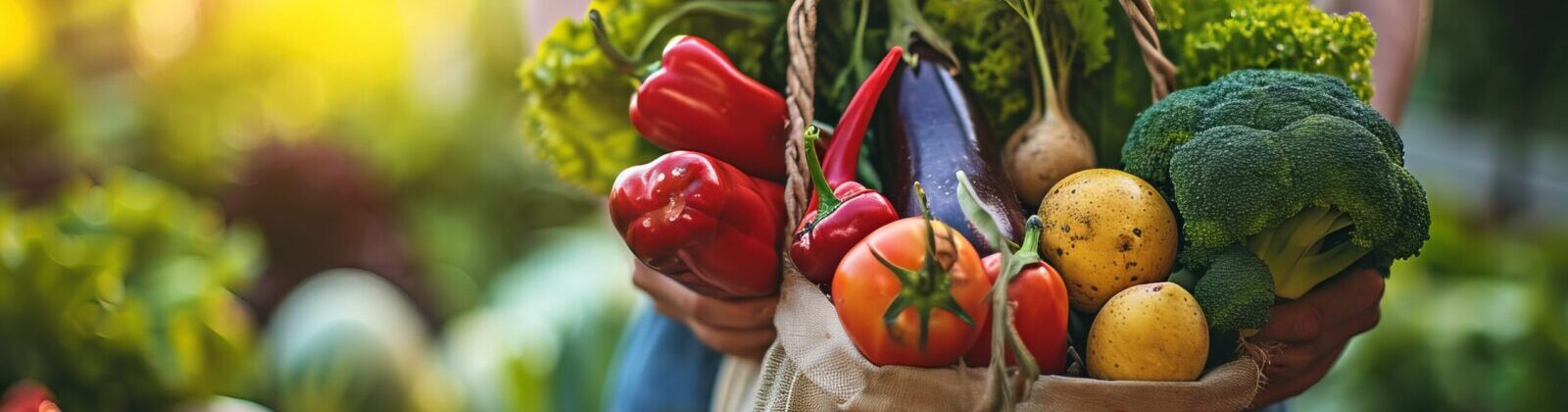 basket of fresh vegetables
